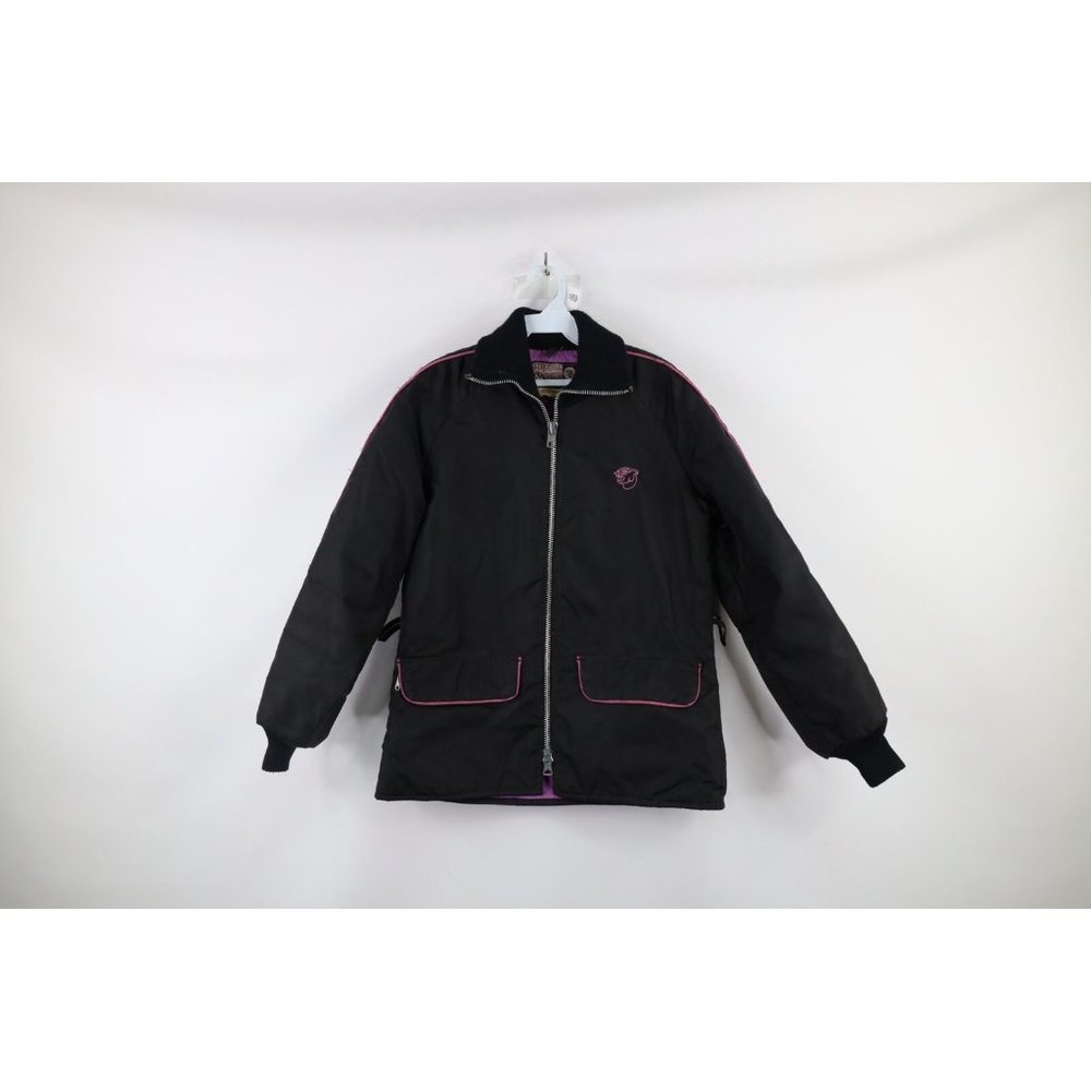 Vintage 80s Arctic Cat Arctic Wear Womens Medium Winter Snowmobile Jacket USA